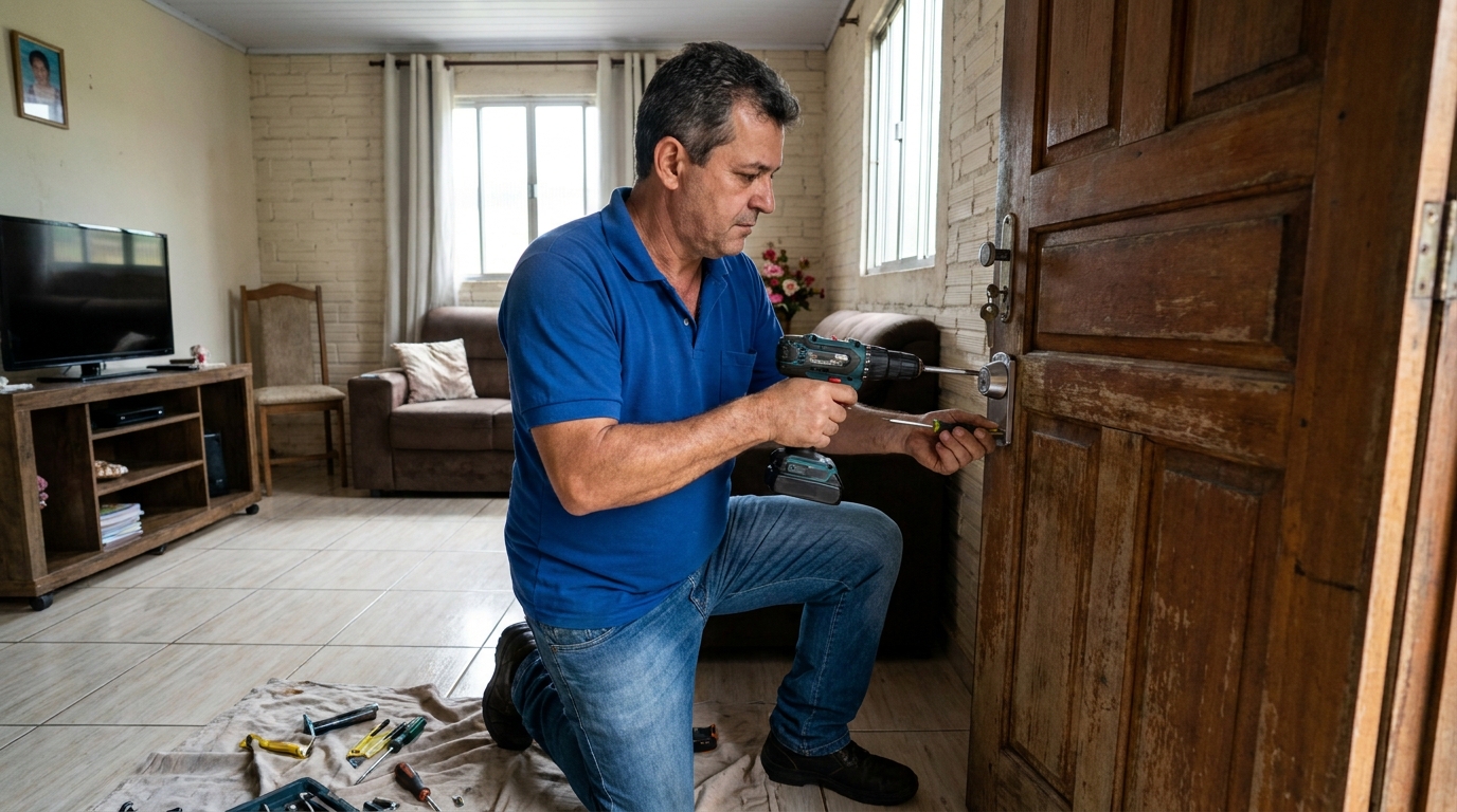 Serviço de Instalação de Fechadura Residencial em Montes Claros‑MG