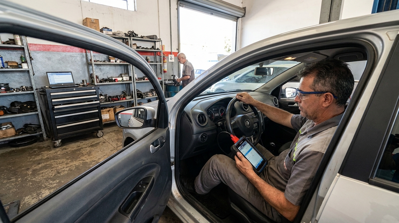 Reset de Airbag profissional em Montes Claros‑MG